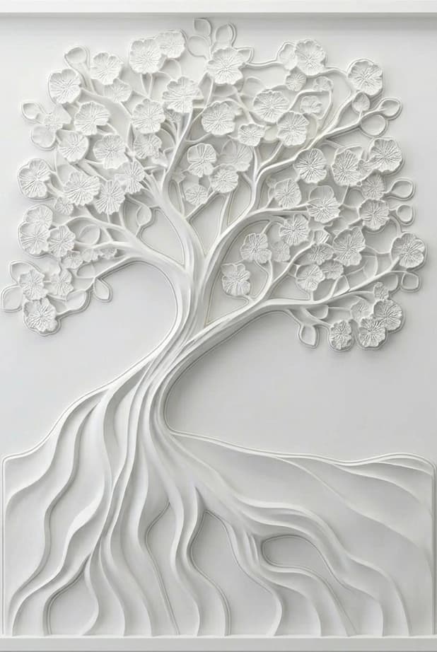 Luxury CNC marble wall panel for home interior by Ram Krishna Moorti Art Jaipur